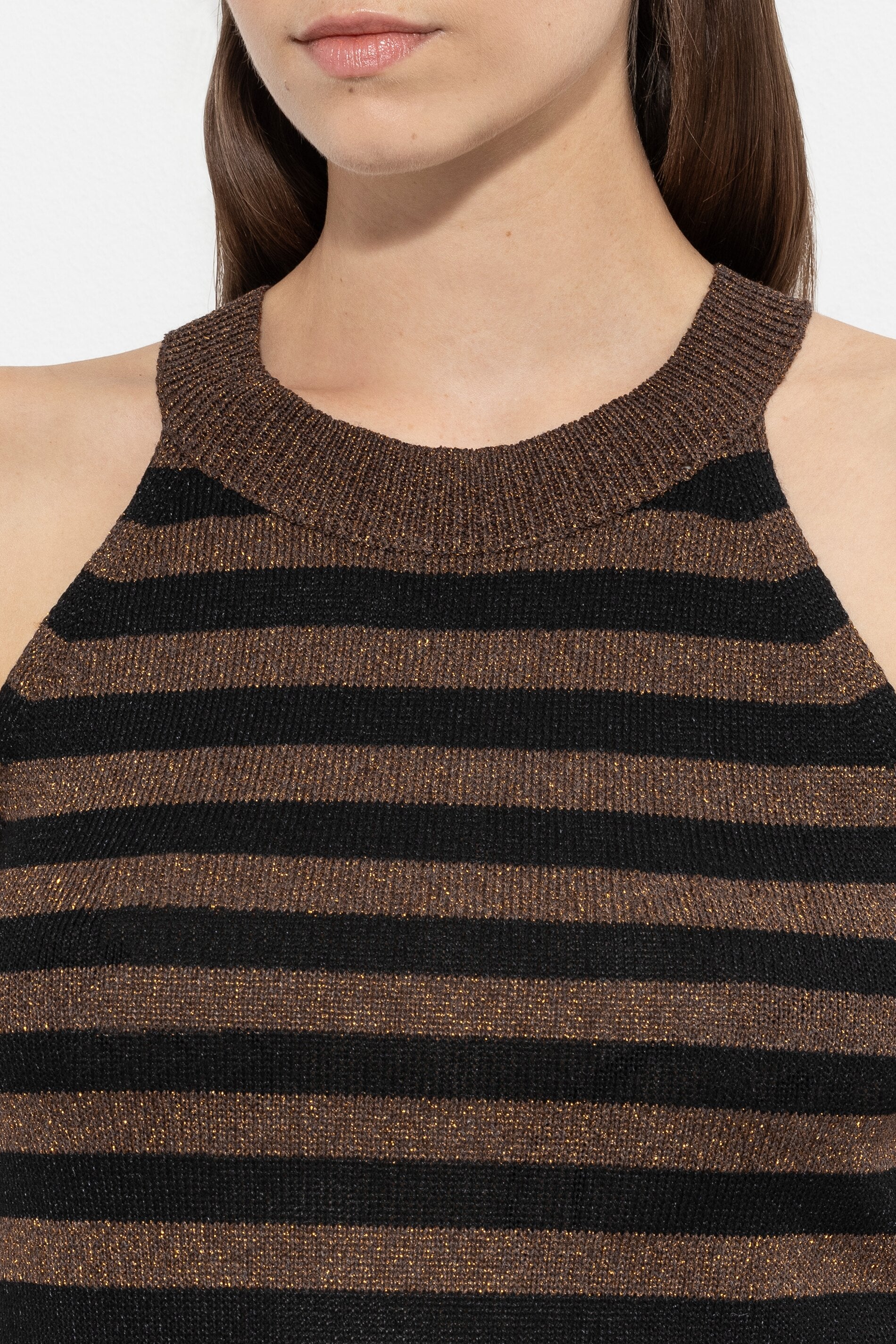 Stricktop mit Streifen - multi - Standard | Artikel Front