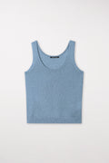 Strick-Tanktop - smoky blue - Standard | Model Front
