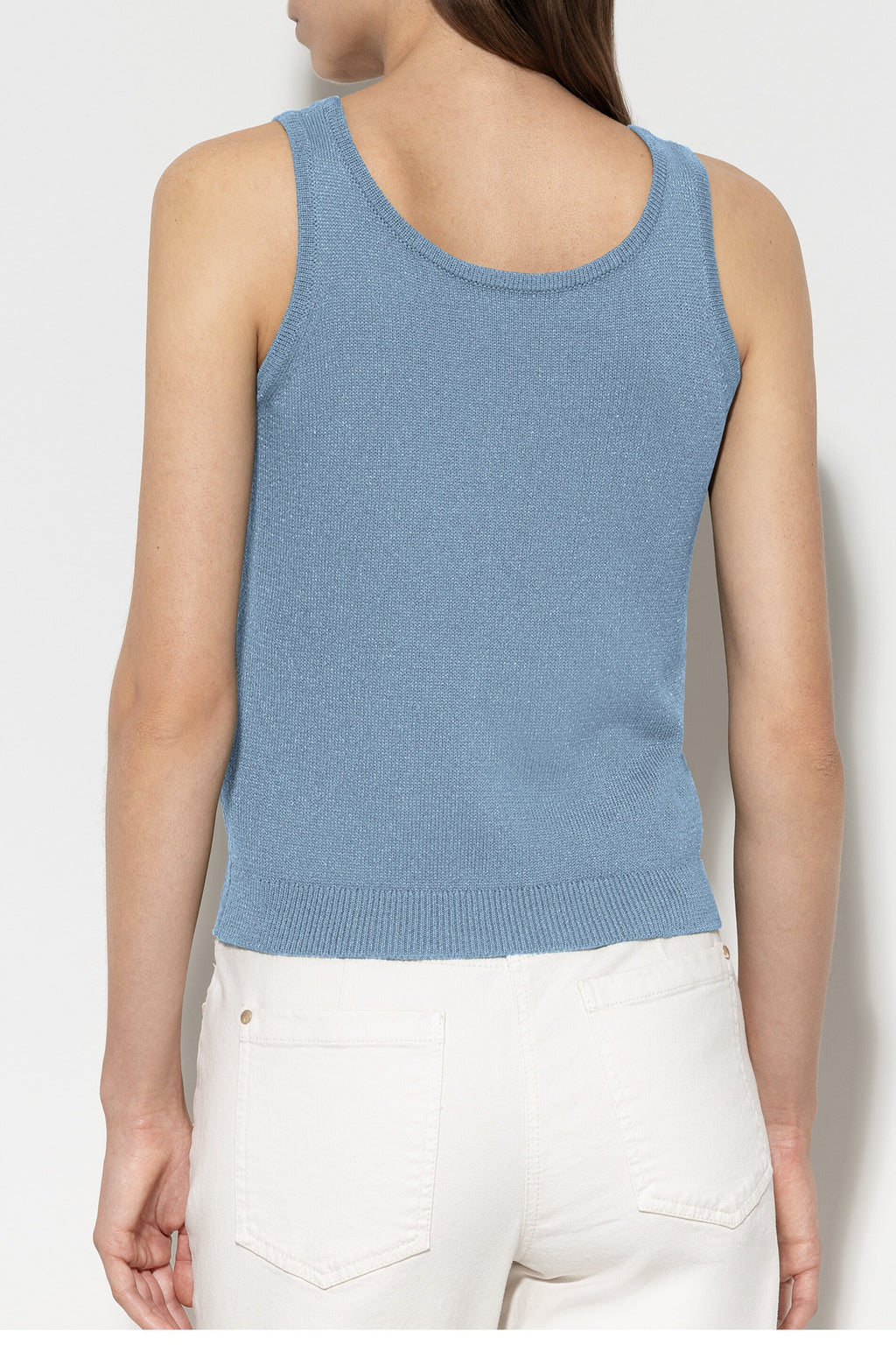Strick-Tanktop - smoky blue - Standard | Model Detail