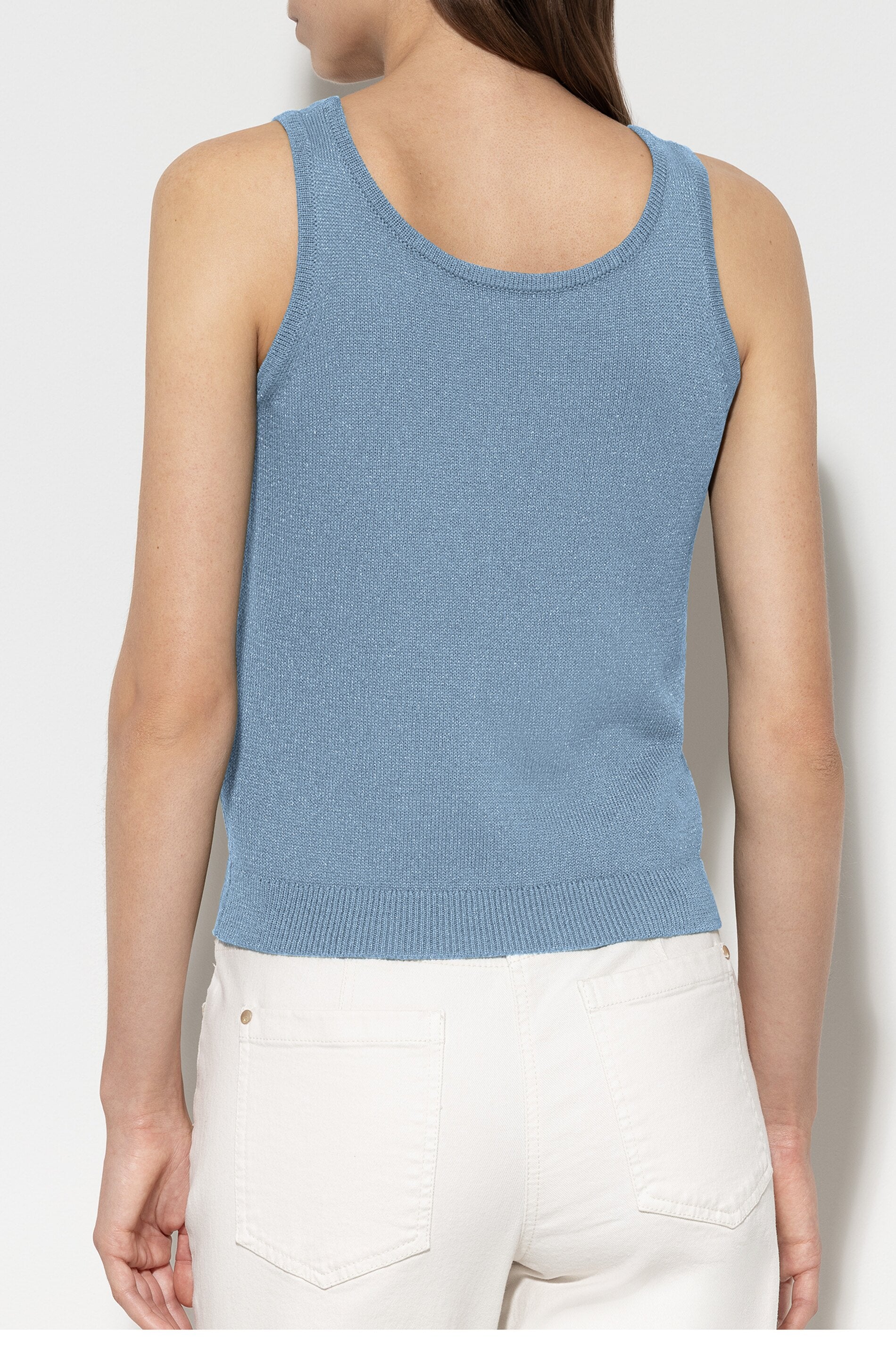 Strick-Tanktop - smoky blue - Standard | Model Detail