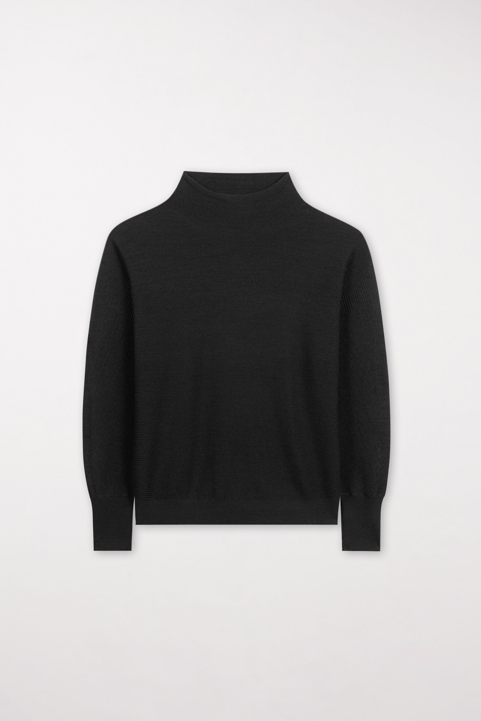 Pullover mit Turtleneck - black - Standard | Model Front