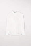 Hemd mit Faltendetails - cream - Standard | Model Front