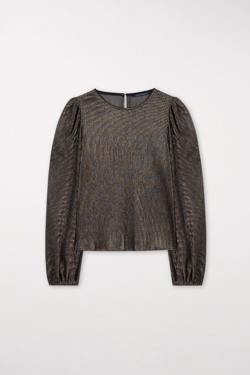 Lamé-Blusenshirt - the lame fancy - Standard | Model Front