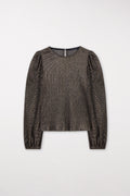 Lamé-Blusenshirt - the lame fancy - Standard | Model Front