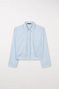 Kimonobluse mit Streifen - multi - Standard | Model Front