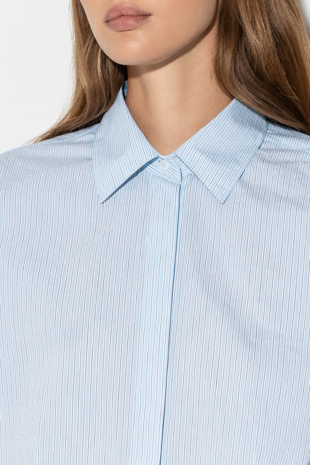Kimonobluse mit Streifen - multi - Standard | Artikel Front