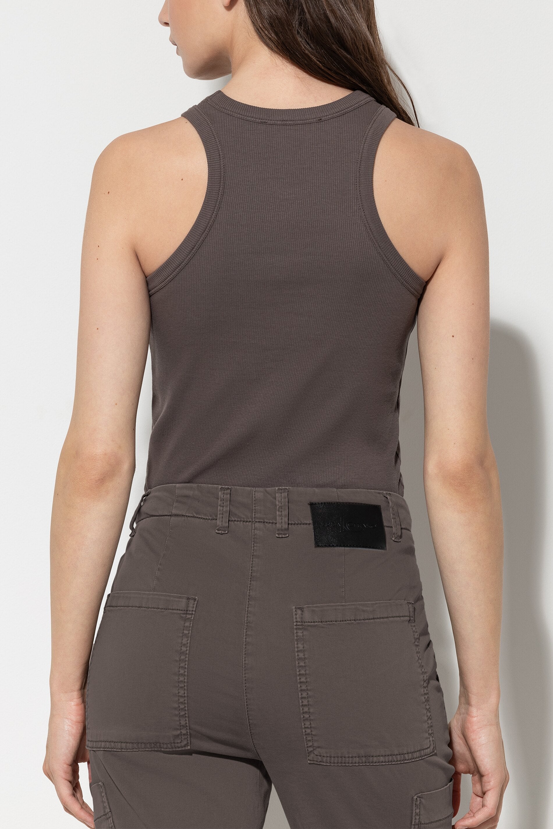 Basic-Tanktop - taupe - Standard | Model Detail