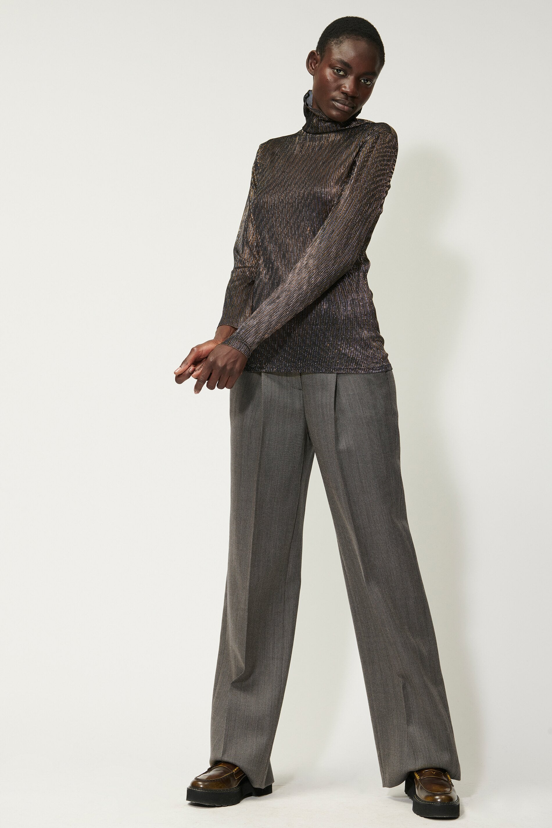Lamé-Shirtrolli - the lame fancy - Standard | Model Seite
