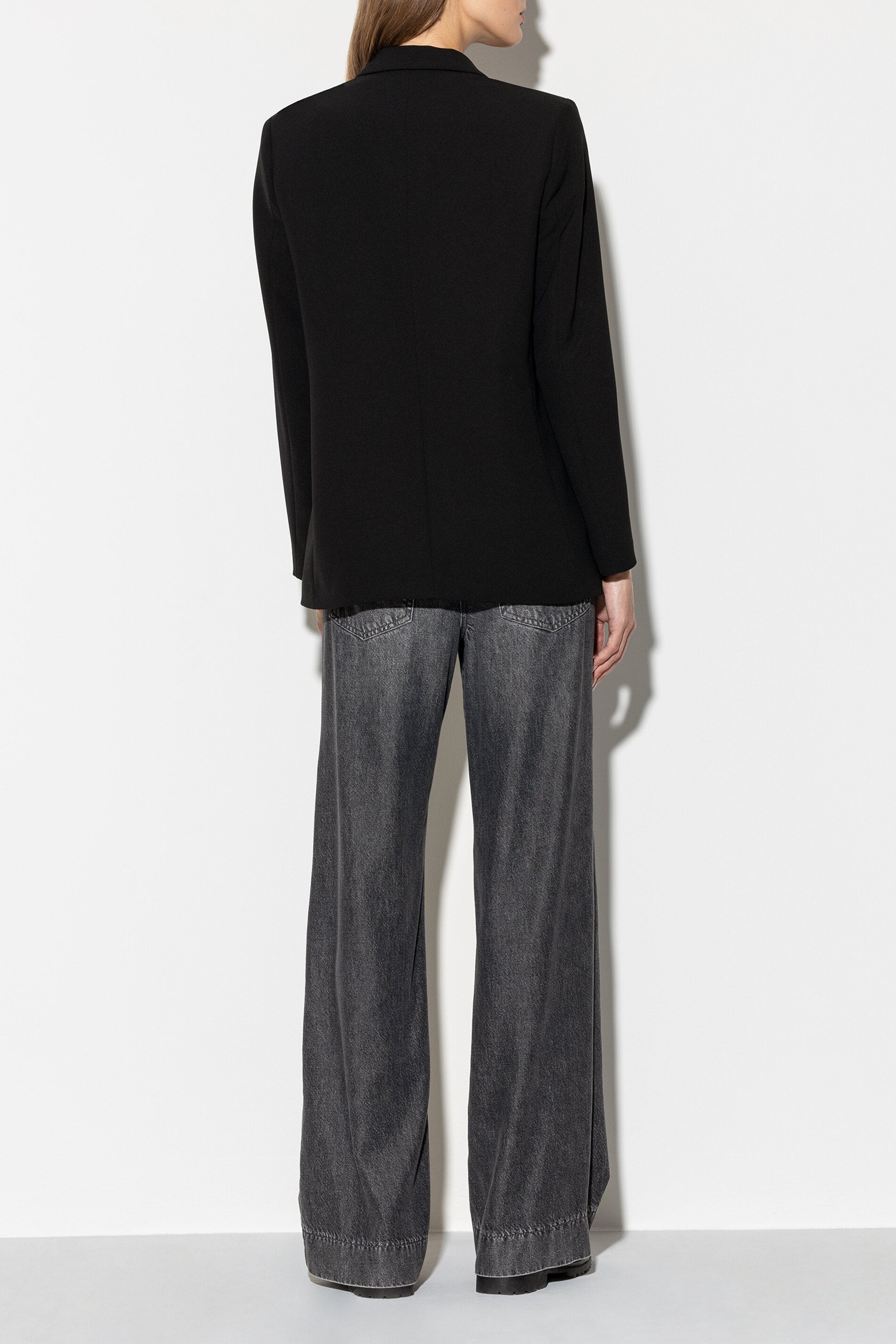 Einknopf-Blazer - deep black - Standard | Model Detail
