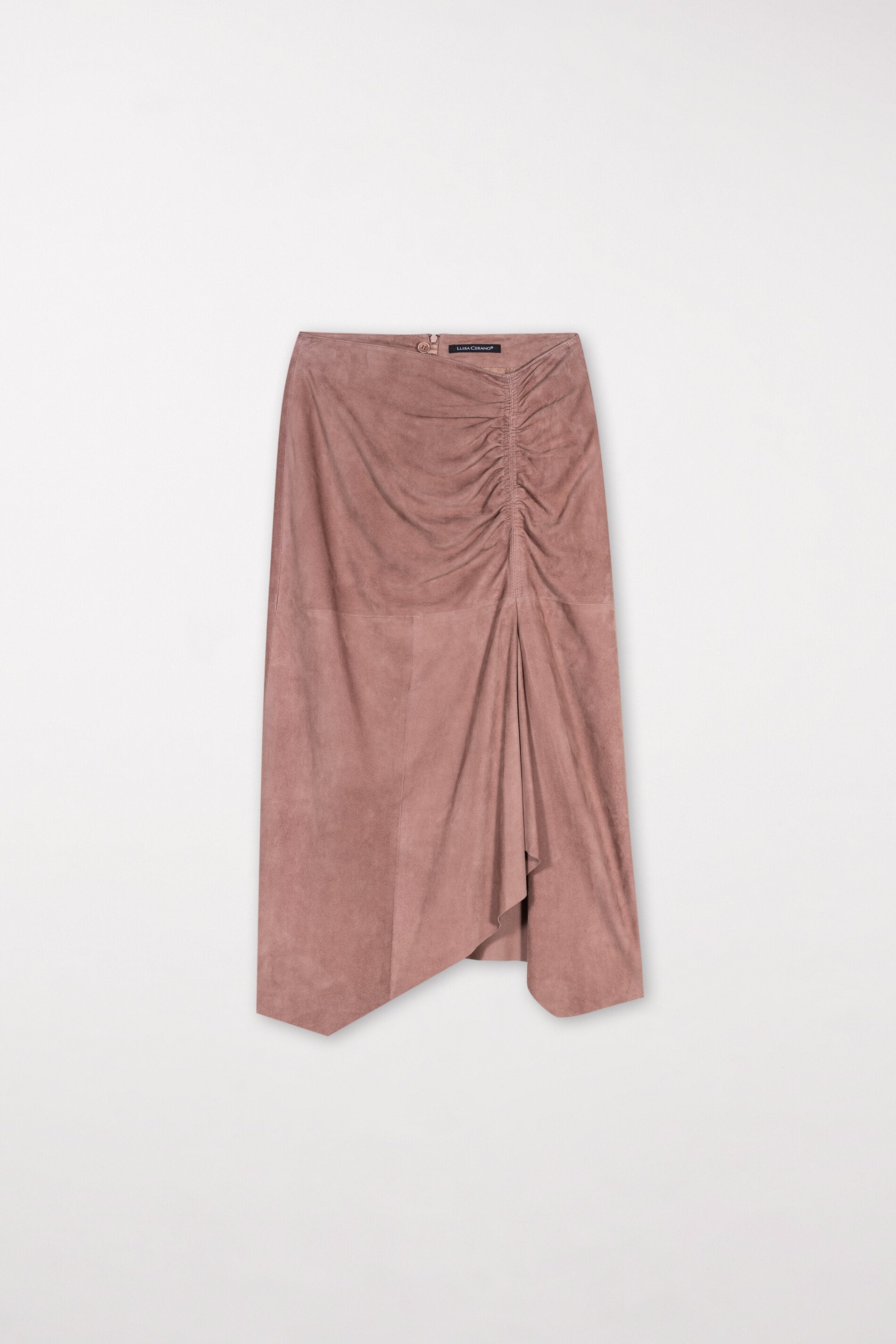 Velours-Midirock - smoky rosewood - Standard | Model Front