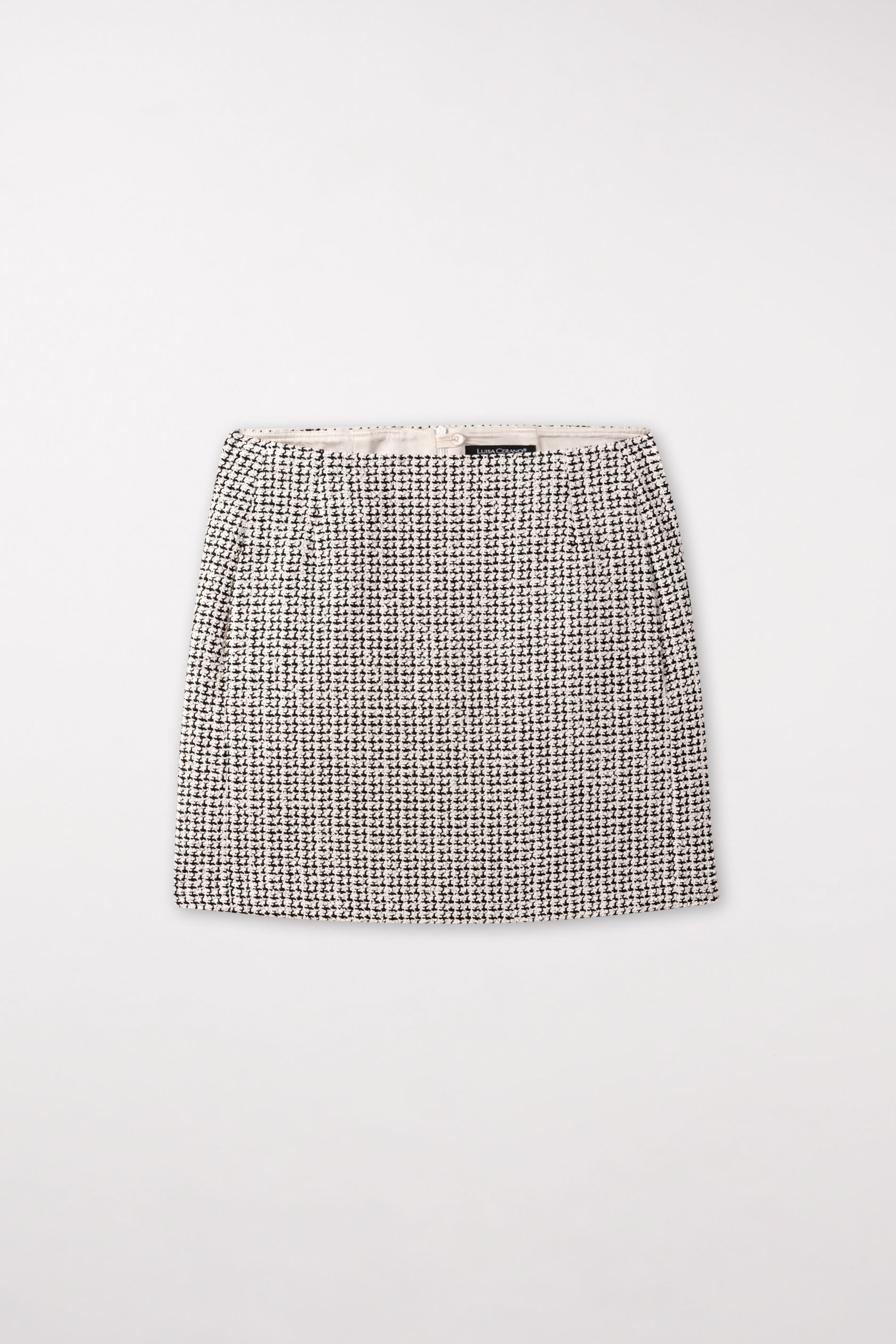Minirock in Tweed-Optik - multi - Standard | Model Front