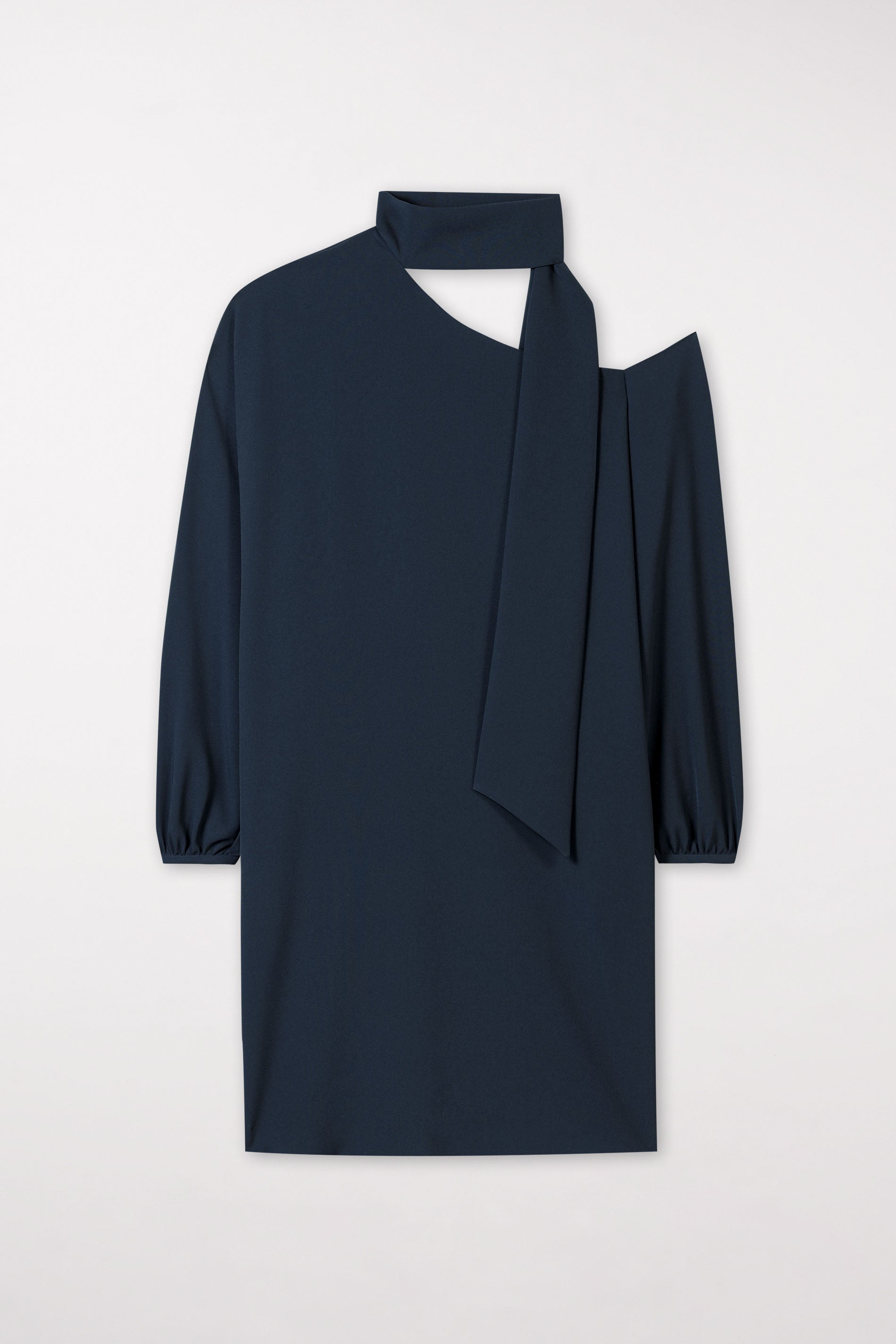 Offshoulder-Minikleid - dark navy - Standard | Model Front