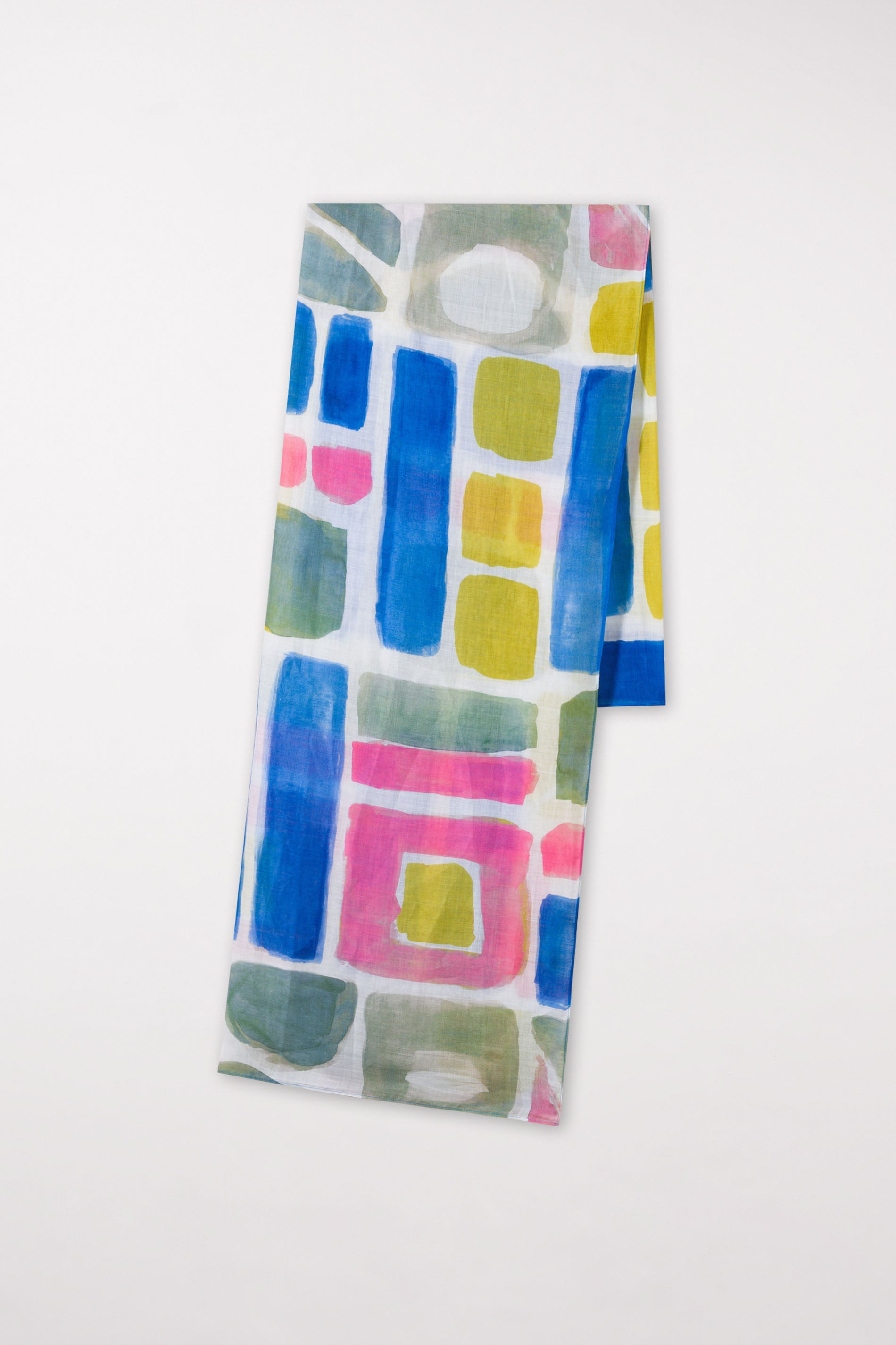 Tuch mit Ethnic-Print - multi - Standard | Model Front